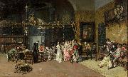 Maria Fortuny i Marsal The Spanish Wedding oil painting on canvas
